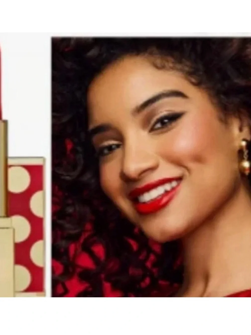 ESTEE LAUDER Red Ribbon Lipstick Full Size NEW Holiday 2025 Limited Edition